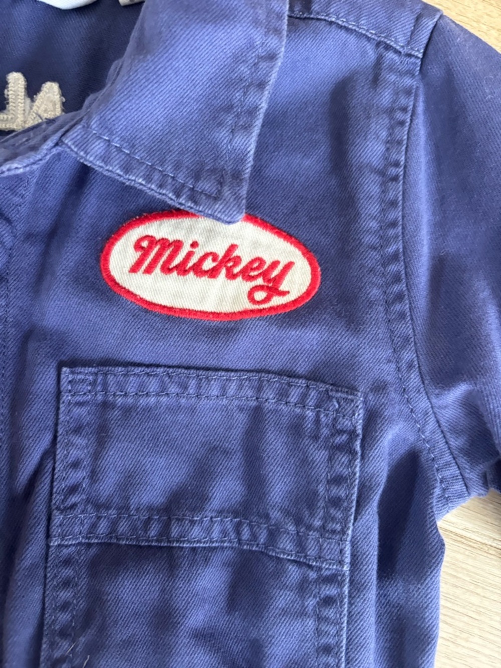 Gap × Disney Baby & Toddler Mickey Mouse Coveralls - Picture 5 of 7